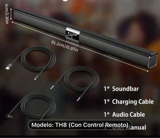 barra de sonido bluetooth