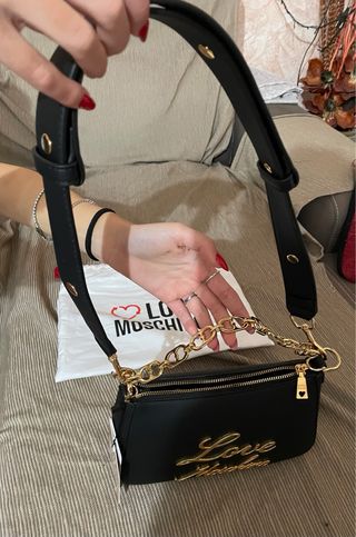 Borsa Love Moschino nera nuova