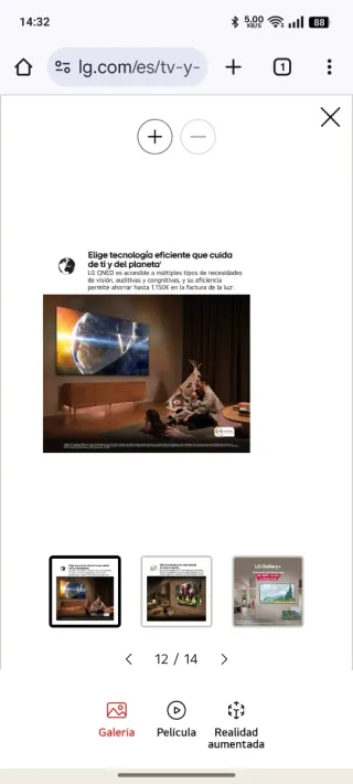 LG QNED evo AI MiniLED 4K 2025 65 pulgadas