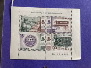 Lote Sellos España Museo Postal Telecomunicación