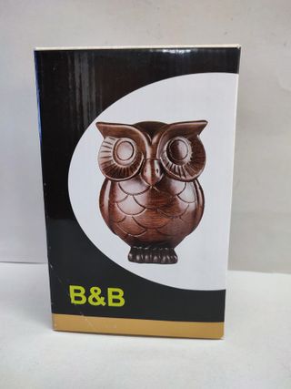 Búho Cerámica Marrón 20 CM Alto