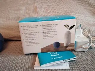 Altoparlante Alexa Echo Dot Blu