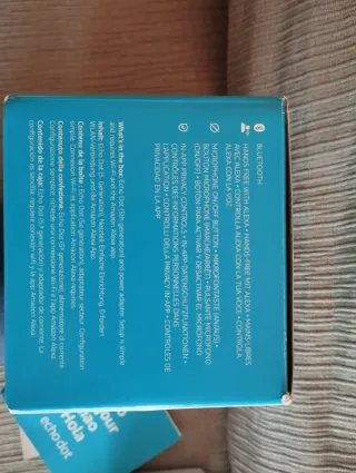 Altoparlante Alexa Echo Dot Blu