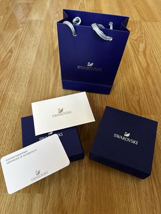 Colgante Swarovski Cisne Rosa