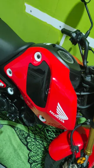 Moto Honda Roja
