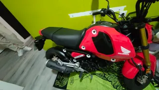 Moto Honda Roja