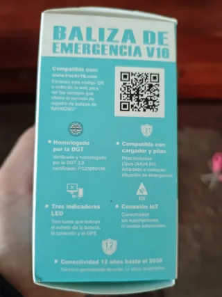 Baliza V16 Homologada DGT con SIM