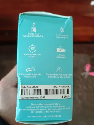 Baliza V16 Homologada DGT con SIM