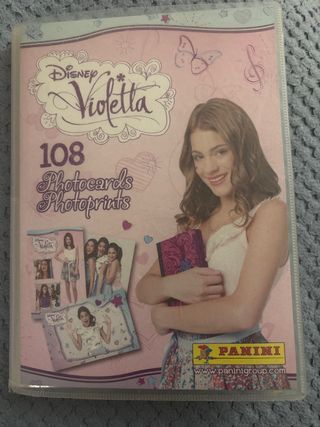 Álbum Disney Violetta 108 Photocards