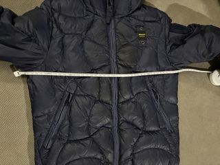 Piumino Blauer bimbo onde blu