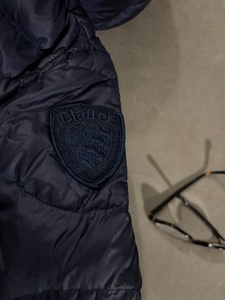 Piumino Blauer bimbo onde blu