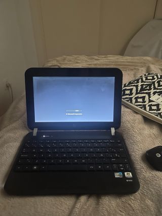 Portátil HP Negro y Blanco