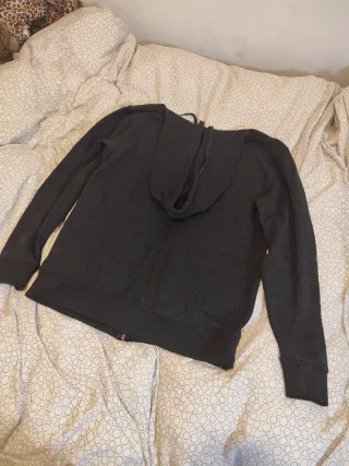 Sudadera Vans con cremallera gris Talla M