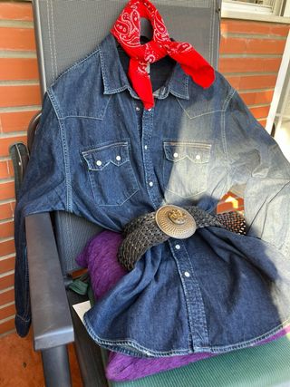 Camisa vaquera Lee azul Talla M