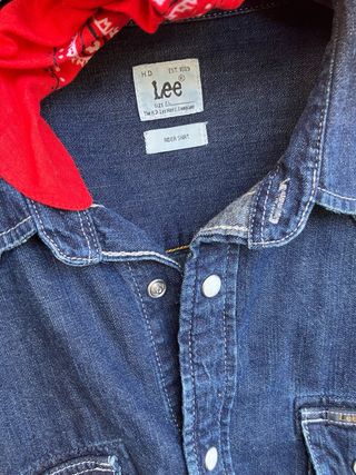 Camisa vaquera Lee azul Talla M