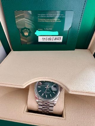Rolex Datejust 36 Verde