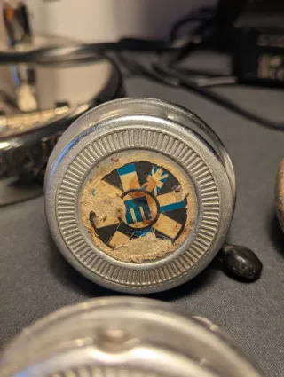 4 campanelli bici vintage cromati