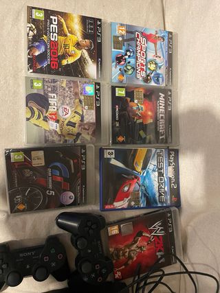 Playstation 3 Slim PS3 Nera