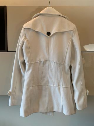 Cappottino bianco donna taglia S