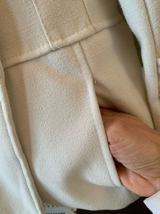 Cappottino bianco donna taglia S