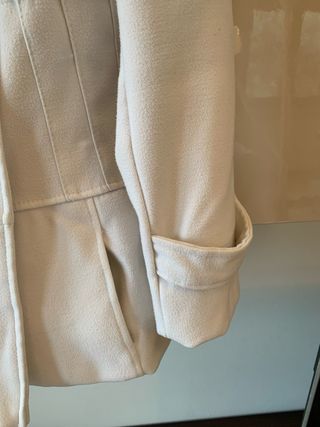 Cappottino bianco donna taglia S