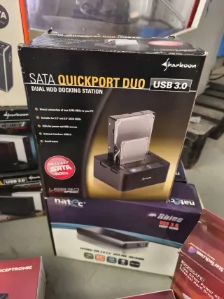 Carcasas para disco duro 3.5 y 2.5