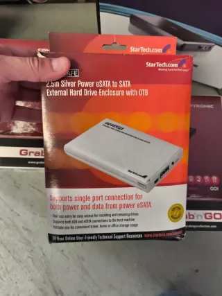 Carcasas para disco duro 3.5 y 2.5