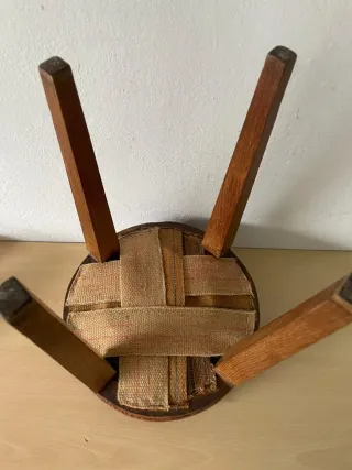 Taburete Vintage Madera