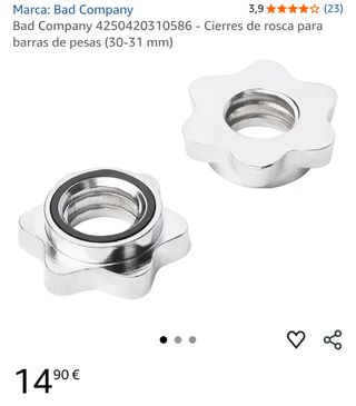 Cierre / tope para barra roscada 28 mm