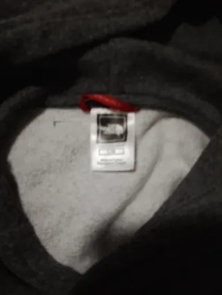 Sudadera The North Face niño gris