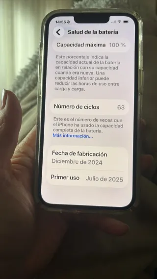 iPhone 16e Blanco 128 GB como nuevo