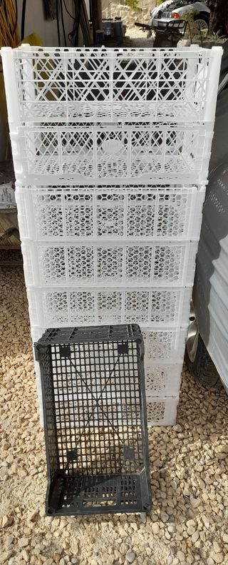 8 cajas y 1 marron recojer finestrat