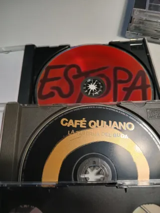 Lote 6 CDs: Estopa , Duncan Dhu, Café Quijano