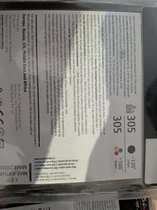 CHOLLO!!! Cartuchos HP 305 Tri-color y Negr