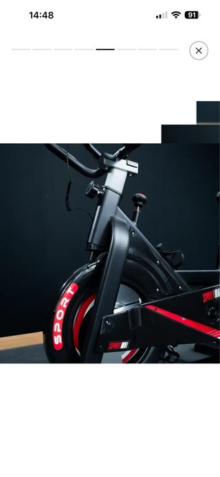 Bicicletta Spinning Fitness Tech Saman