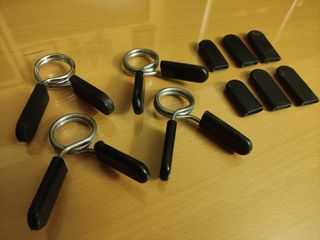 4 Cierres Clips para Barra 28mm