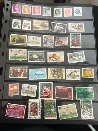 Lote sellos Australia