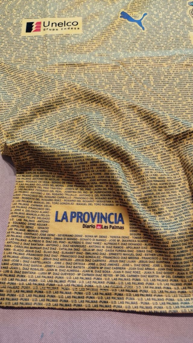 Camiseta Las Palmas 2002