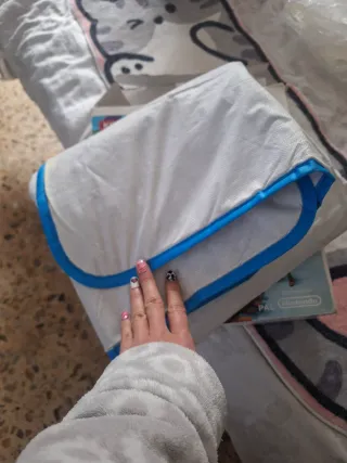 Juego Wii Let's Party! Konami y alfombra