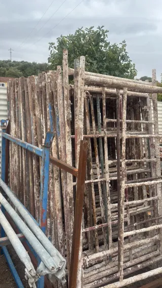 Andamios metálicos para construcción