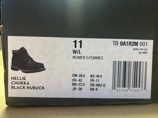 Timberland Chukka Pelle Nera