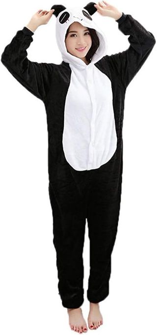 Pijama disfraz oso panda talla única