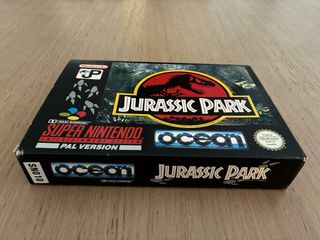 Jurassic Park SNES PAL España