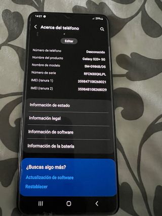 Samsung Galaxy S20 Rosa/Viola