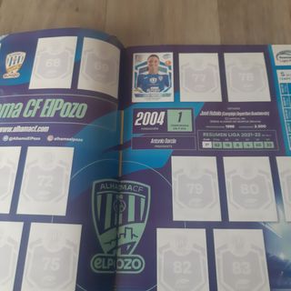 Álbum cromos LaLiga Santander 2021-22 y 2022-23
