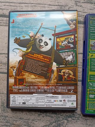 2 DVDs: Kung Fu Panda 2 y El Libro de la Selva