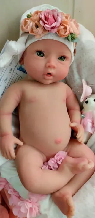 Bebé Reborn Silicona Premium