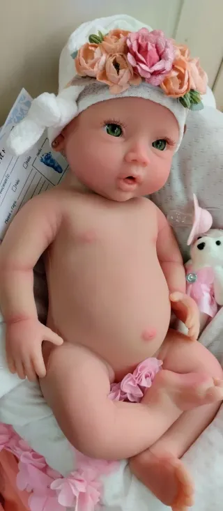 Bebé Reborn Silicona Premium