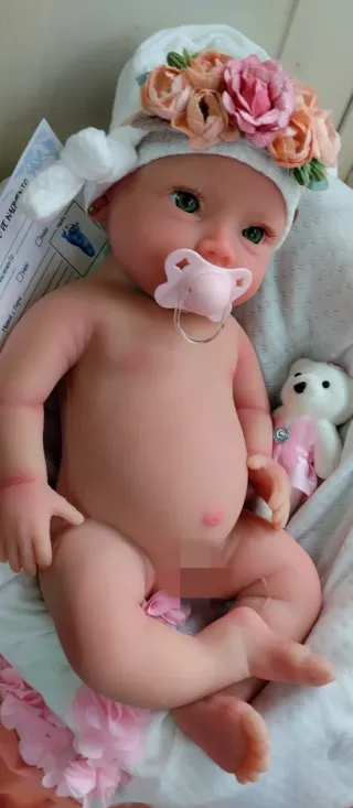 Bebé Reborn Silicona Premium