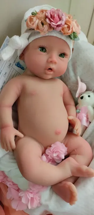 Bebé Reborn Silicona Premium